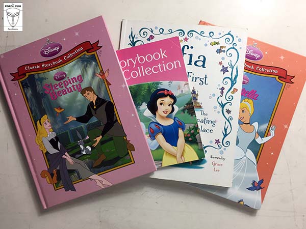 Collection of Walt Disney Princess Books